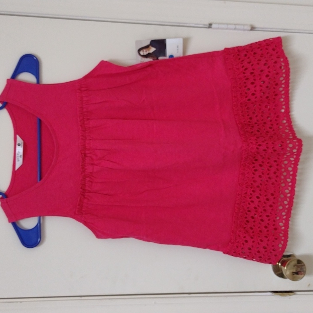 NWT Riders by Lee Coral Tank Top